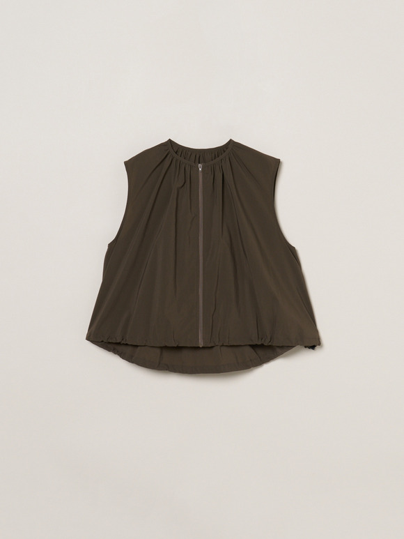 Seaside line sleeveless jacket