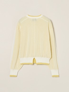 Double layer pullover 詳細画像