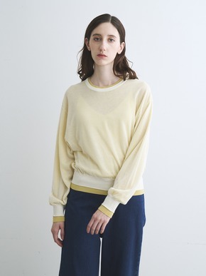 Double layer pullover 詳細画像