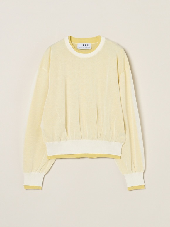 Double layer pullover