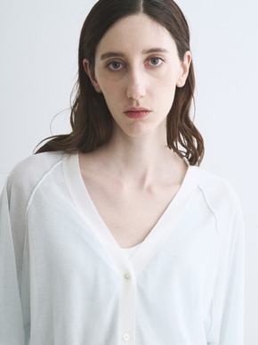 Double layer cardigan 詳細画像