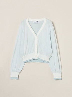 Double layer cardigan 詳細画像