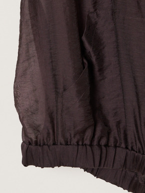 Shiny shirt zip up hoody 詳細画像