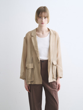 Shiny shirt jacket 詳細画像