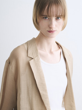 Shiny shirt jacket 詳細画像