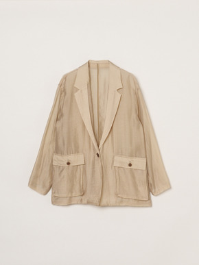 Shiny shirt jacket 詳細画像