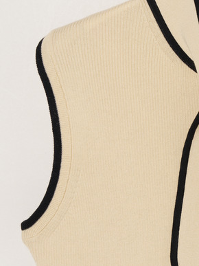 Sandy cotton tie top 詳細画像