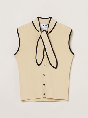 Sandy cotton tie top 詳細画像