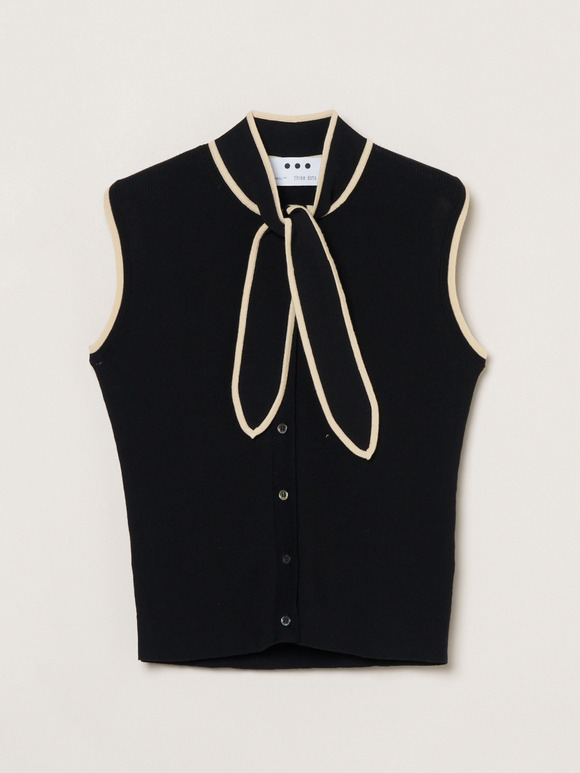 Sandy cotton tie top