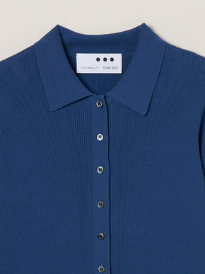 Sandy cotton half sleeve polo 詳細画像