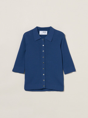 Sandy cotton half sleeve polo 詳細画像