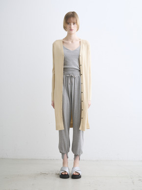 Sandy cotton long cardigan 詳細画像