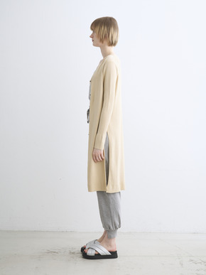Sandy cotton long cardigan 詳細画像