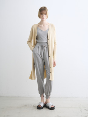 Sandy cotton long cardigan 詳細画像