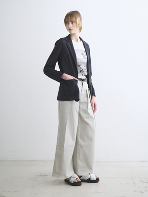 Sheer terry jacket 詳細画像