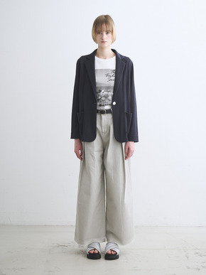 Sheer terry jacket 詳細画像