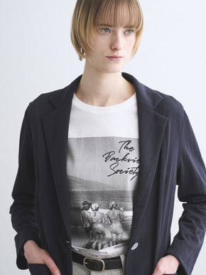 Sheer terry jacket 詳細画像