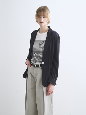 Sheer terry jacket 詳細画像