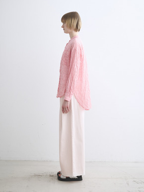 Shirring swell shirt 詳細画像