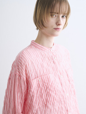 Shirring swell shirt 詳細画像