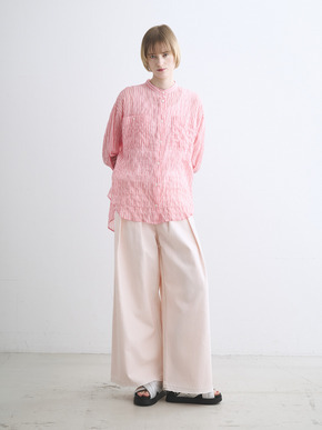 Shirring swell shirt 詳細画像