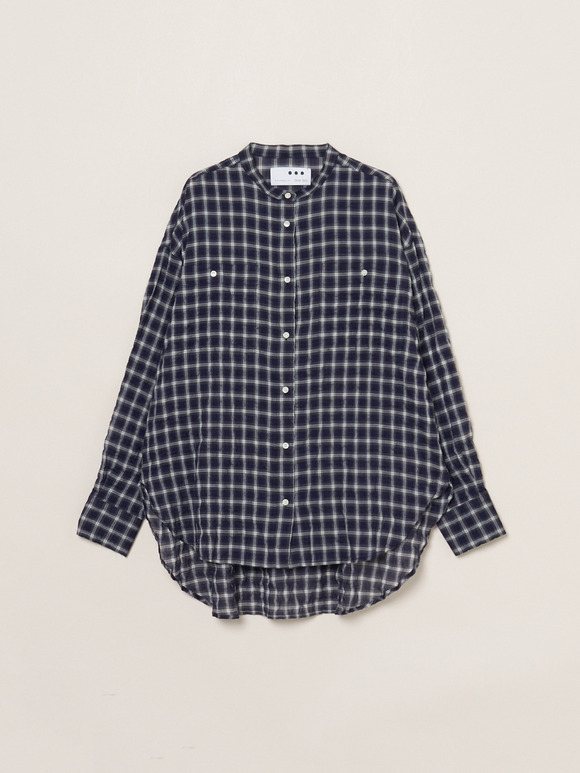 Shirring swell shirt