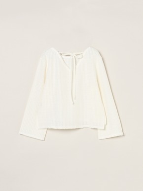 Russell back ribbon tops 詳細画像