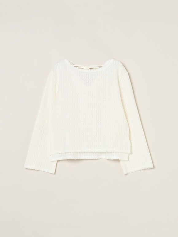 Russell back ribbon tops