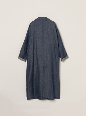 Rough linen doctor coat 詳細画像
