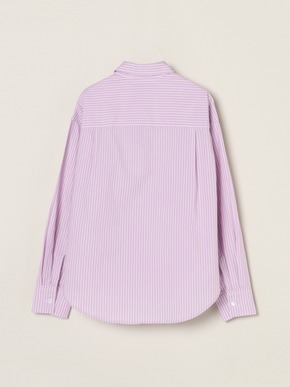 Broad stripe loose shirt 詳細画像