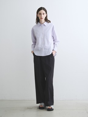 Broad stripe loose shirt 詳細画像