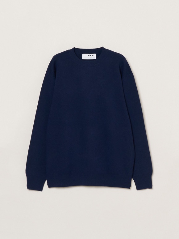 Power smooth knit crew neck