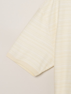 Men's slub tuck border s/s T 詳細画像