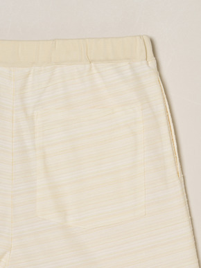 Men's slubtuck border shortpants 詳細画像