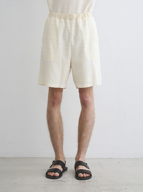 Men's slubtuck border shortpants 詳細画像