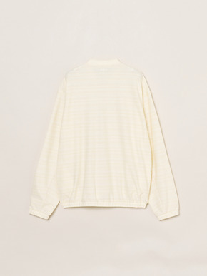 Men's slub tuck border blouson 詳細画像