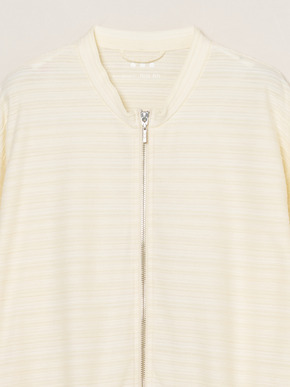 Men's slub tuck border blouson 詳細画像