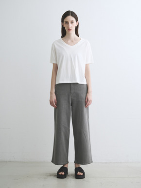 Suvin 28 jersey v neck tee 詳細画像