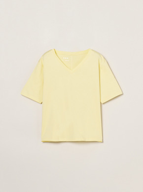 Suvin 28 jersey v neck tee 詳細画像