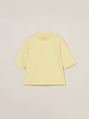 Suvin 28 jersey mock neck tee 詳細画像