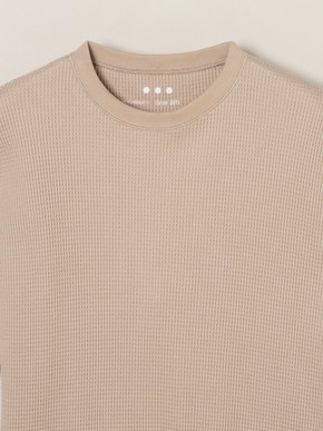 Men's dress waffle s/s sweat 詳細画像