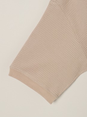 Men's dress waffle s/s sweat 詳細画像