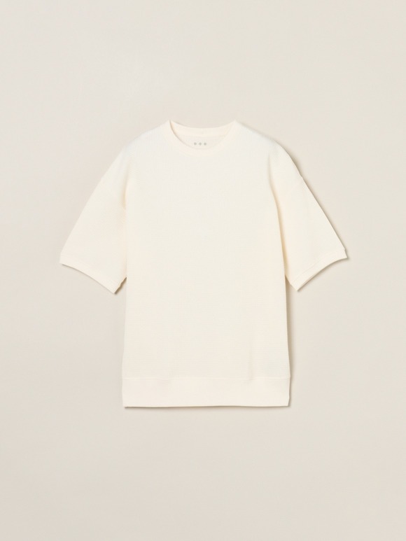 Men's dress waffle s/s sweat