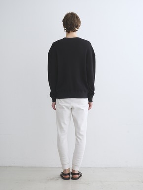 Men's dress waffle l/s sweat 詳細画像