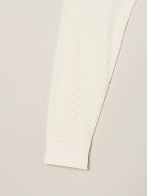 Men's dress waffle l/s sweat 詳細画像