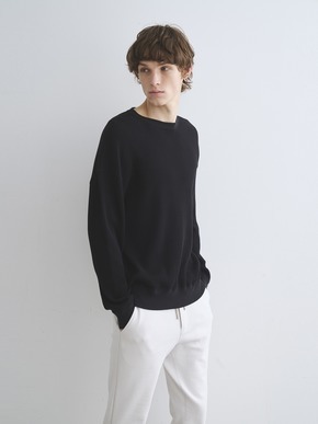 Men's dress waffle l/s sweat 詳細画像