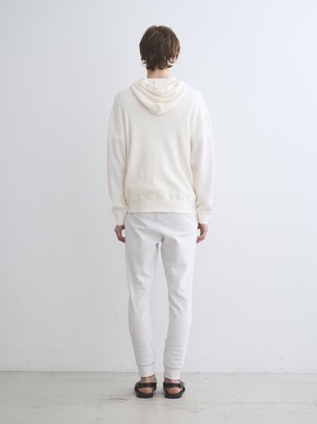 Men's dress waffle zip hoody 詳細画像