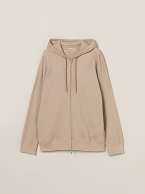 Men's dress waffle zip hoody 詳細画像