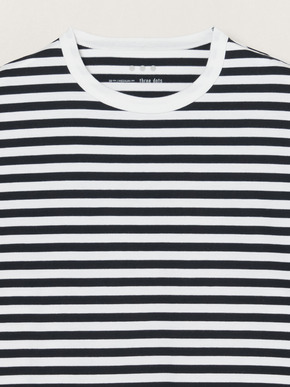 Men's Powderycotton border s/s T 詳細画像