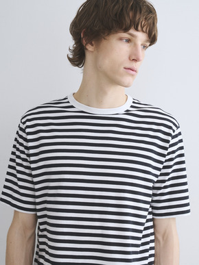 Men's Powderycotton border s/s T 詳細画像